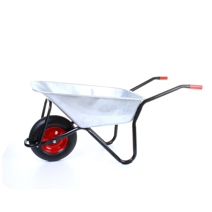 100L Wheelbarrow - Black Frame