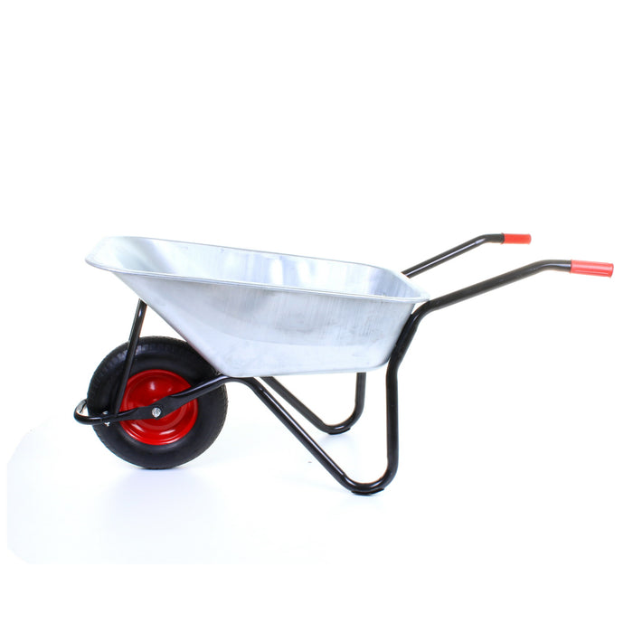 100L Wheelbarrow - Black Frame
