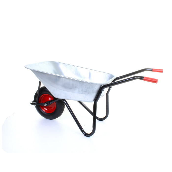 100L Wheelbarrow - Black Frame