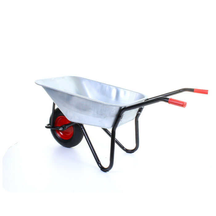 100L Wheelbarrow - Black Frame