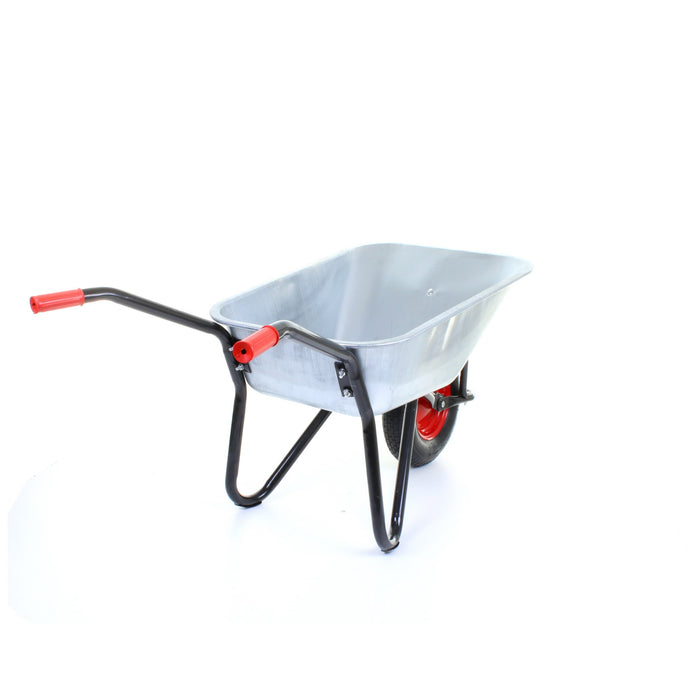 100L Wheelbarrow - Black Frame