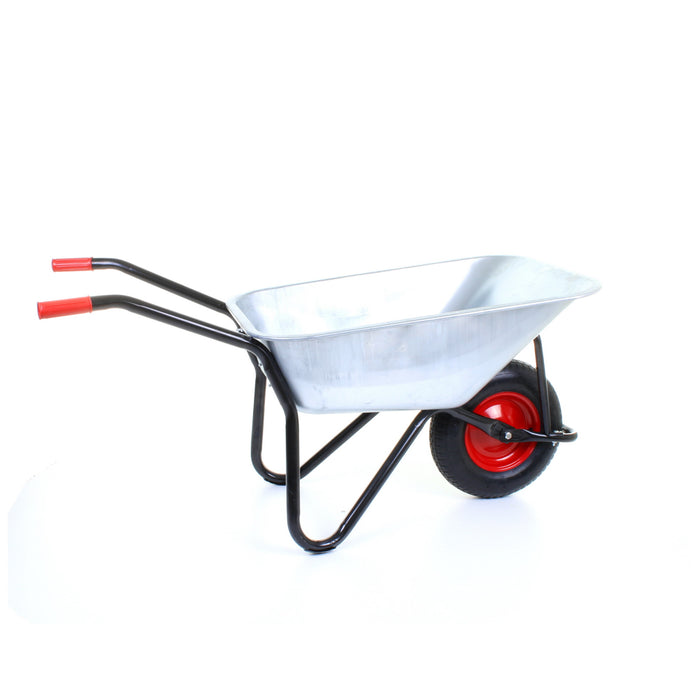100L Wheelbarrow - Black Frame