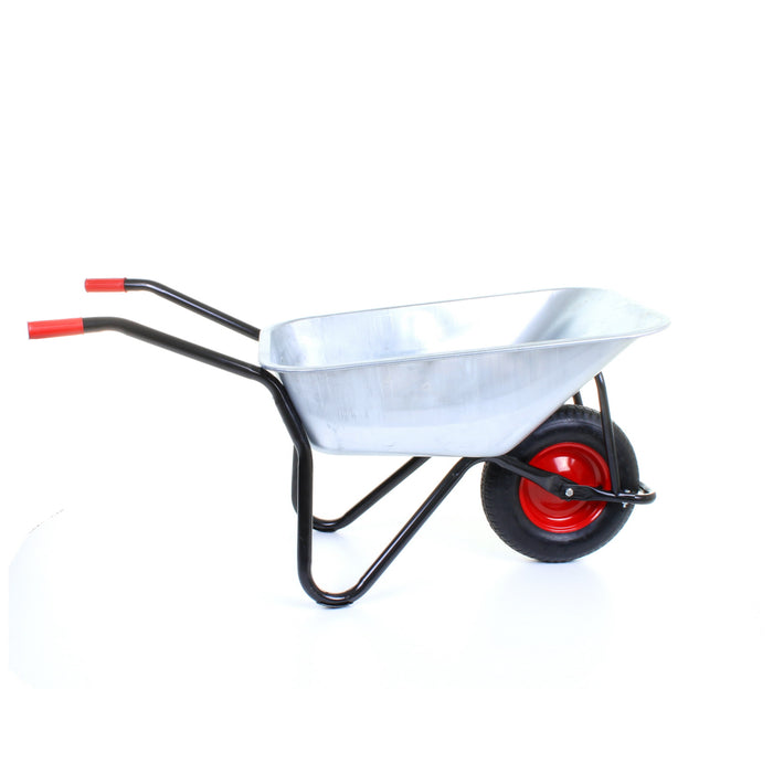 100L Wheelbarrow - Black Frame