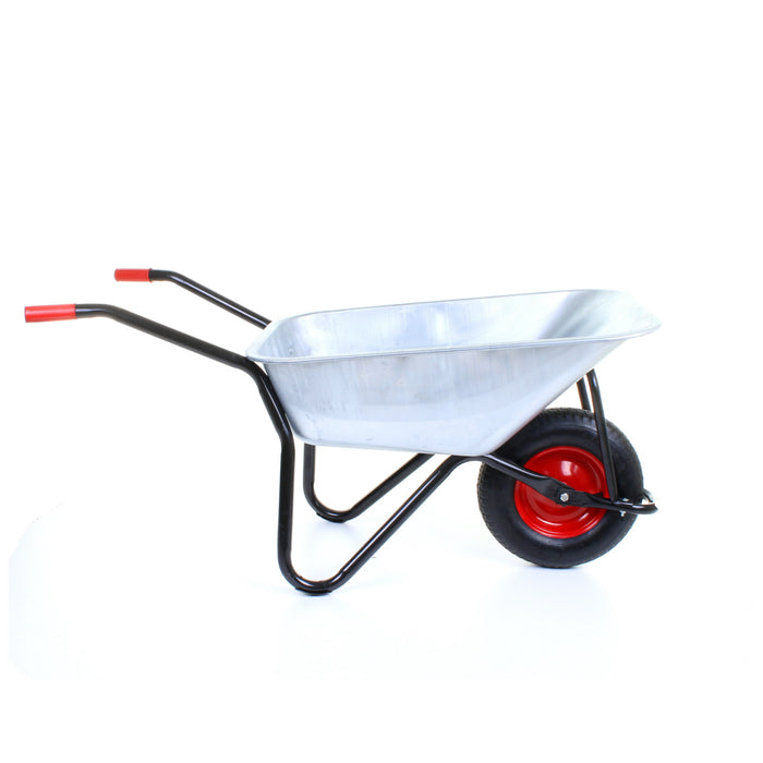 100L Wheelbarrow - Black Frame