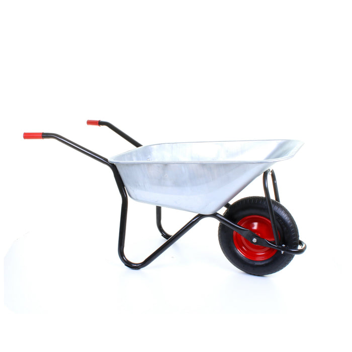 100L Wheelbarrow - Black Frame