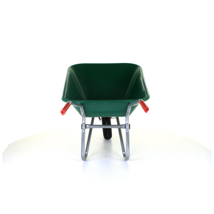 85L Plastic Wheelbarrow - Green