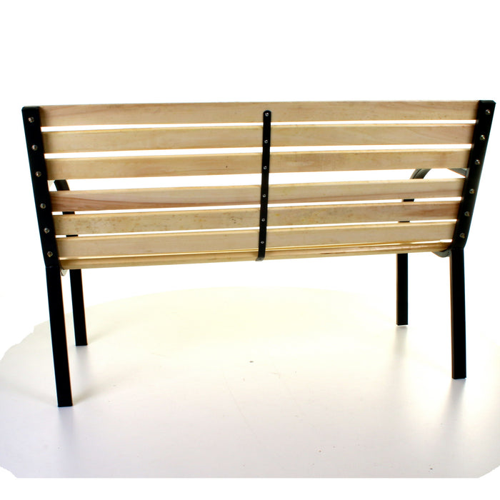 Slatted Wooden Bench