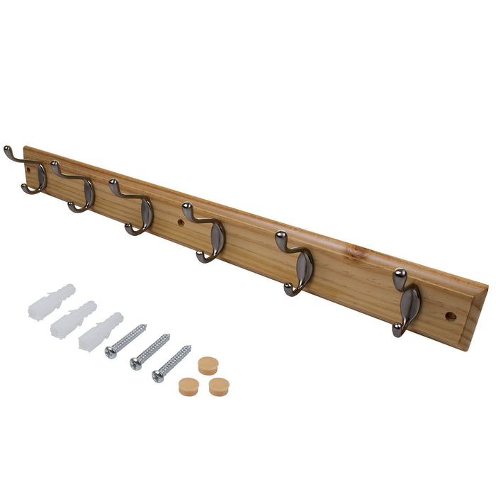 6 Double Coat Racks