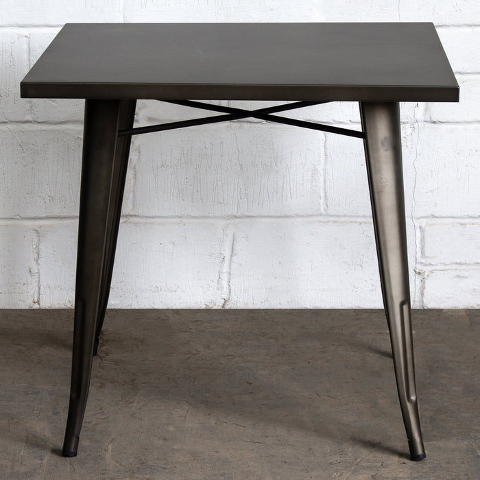 Belvedere Table - Gun Metal Grey