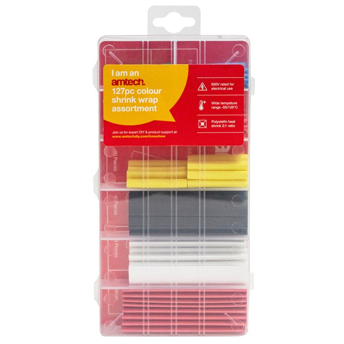 Colour Shrink Wrap Assortment 127pc
