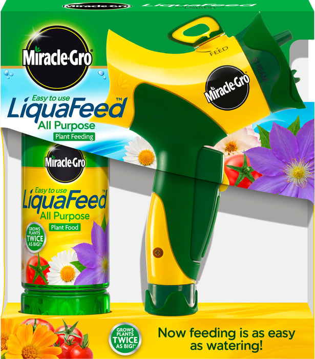 Miracle Gro Liquafeed All Purpose Plant Food Starter Kit Bottle 475ml