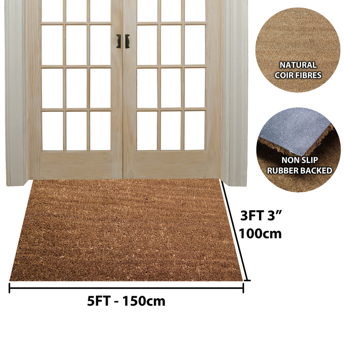 Industrial Coir Mat - 1M x 1.5M
