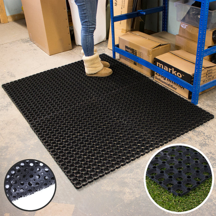 Rubber Ring Mat - 1M x 1.5M x 16mm