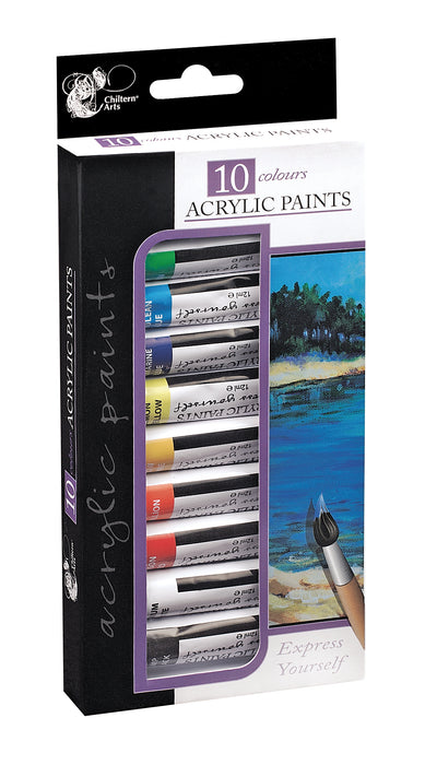 Acrylic Paints 12ml 10pk