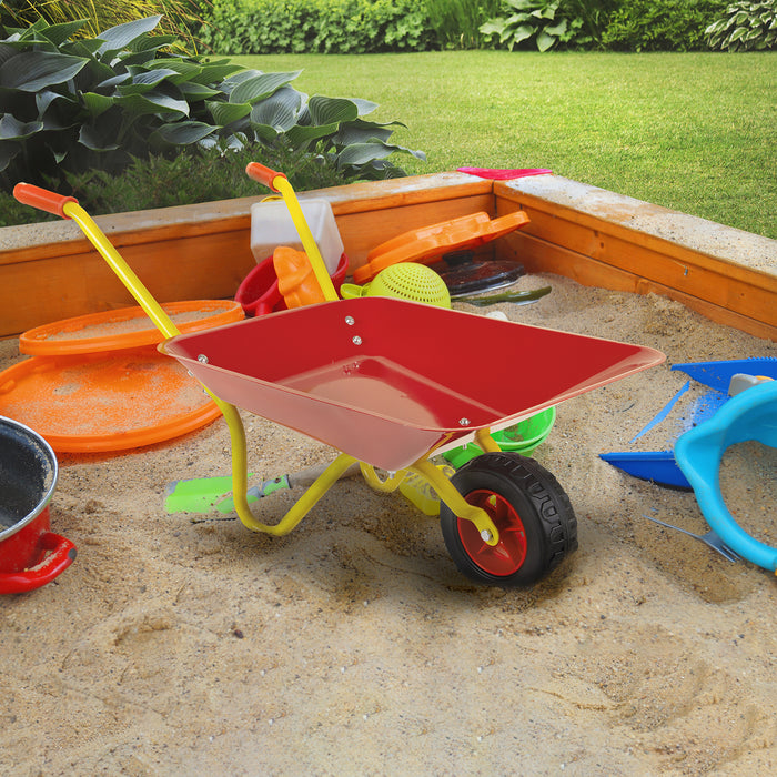 Kids Wheelbarrow - Red/Yellow