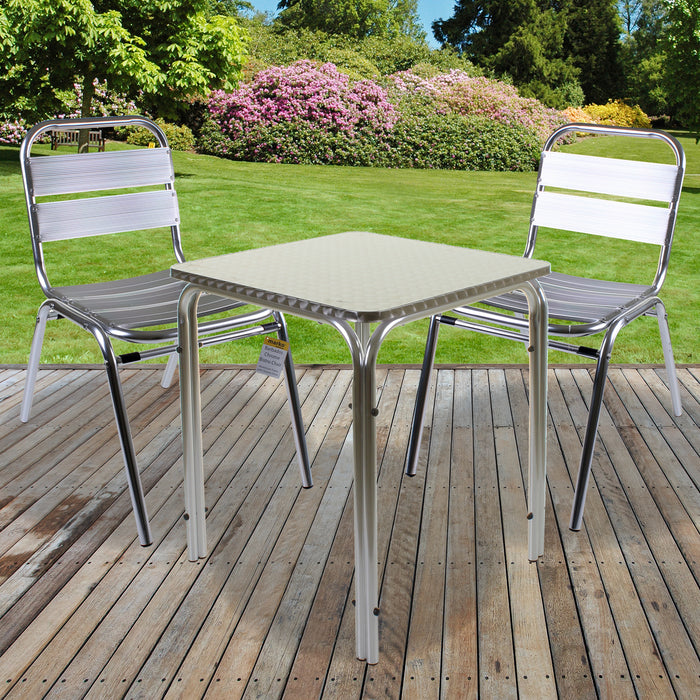 Barcelona Bistro Sets - Square Stacking Table