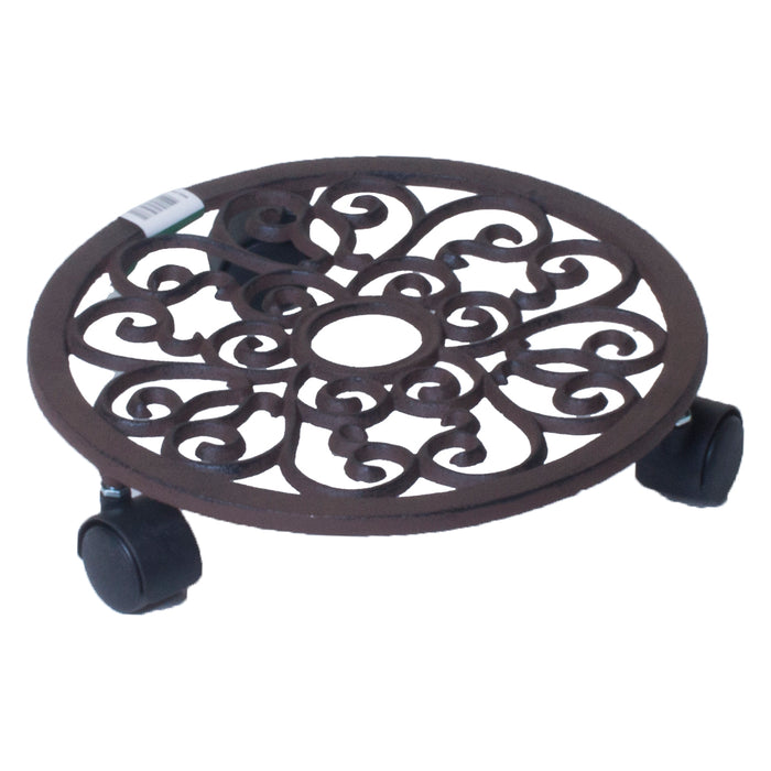 Rustic Pot Mover - Bronze
