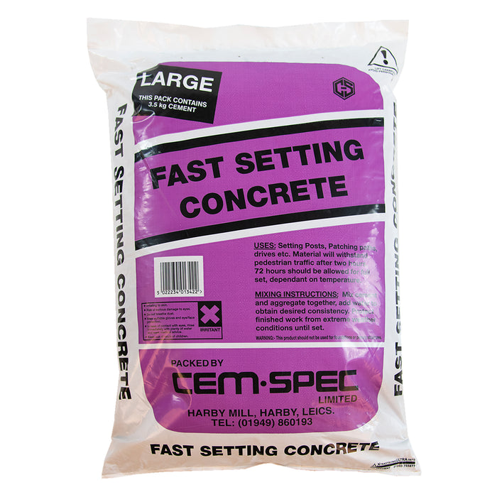 Fast Setting Concrete £6.99 or 4 for £26.00