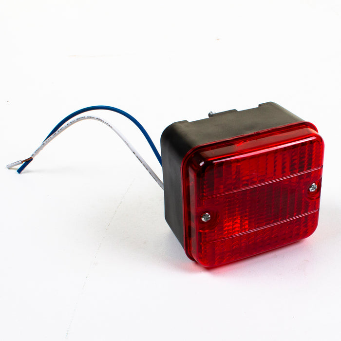 Square Red Fog Light