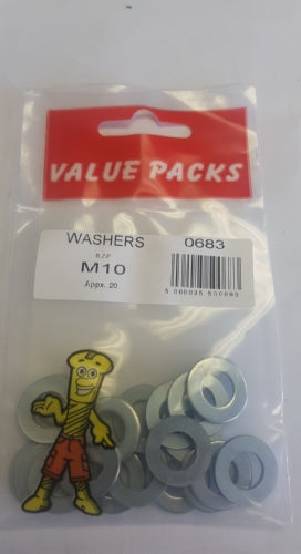 Steel Washers M10