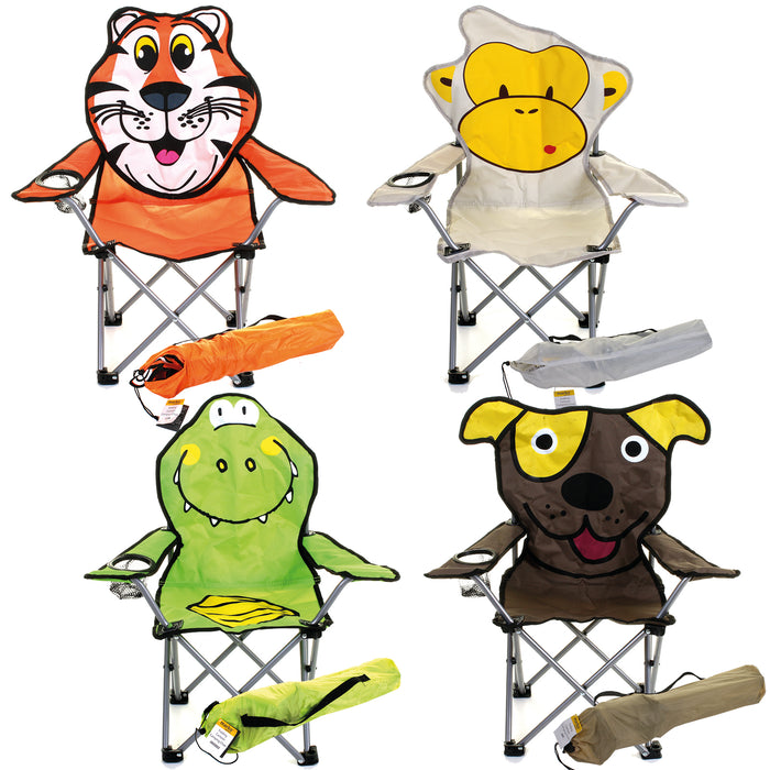 Kids Cartoon Camping Chairs