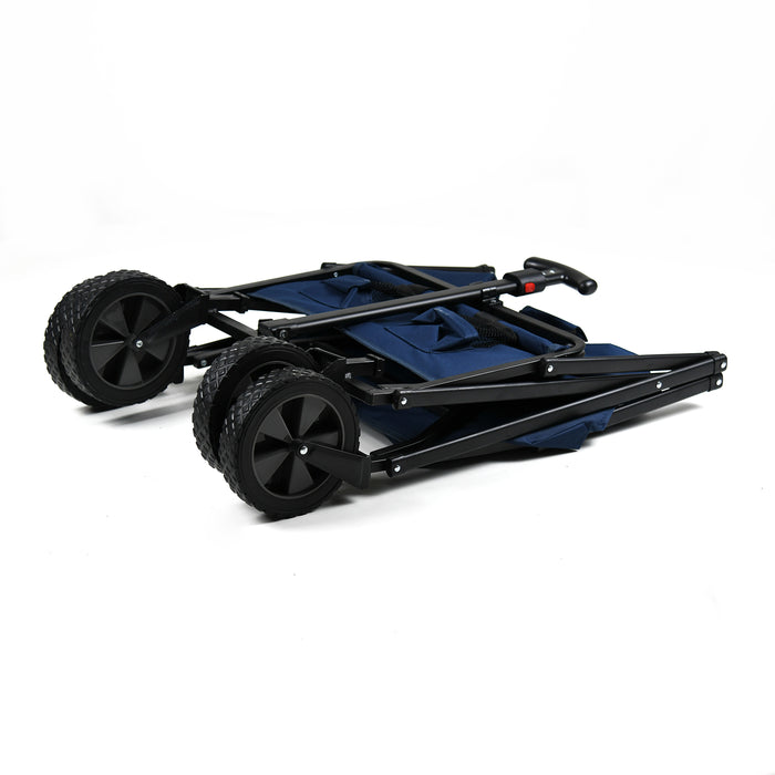 Extra Large Foldable Garden Cart - Navy