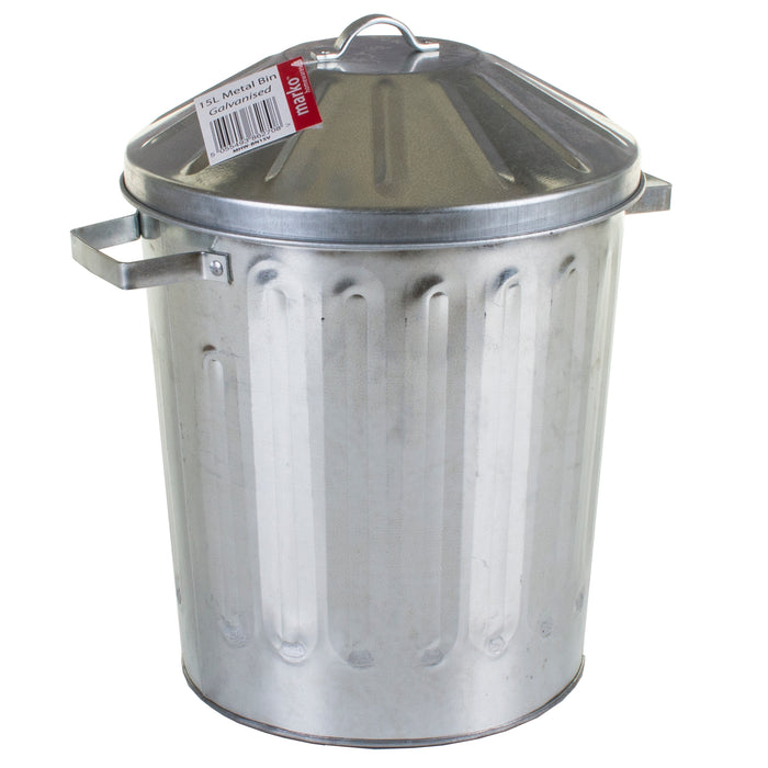 15L Metal Bins