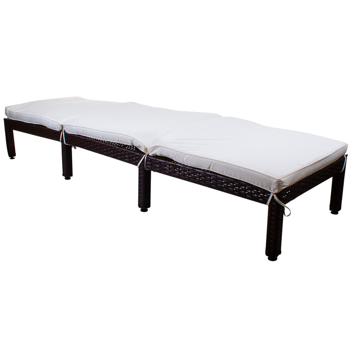 Dominica Sun Lounger - Cream