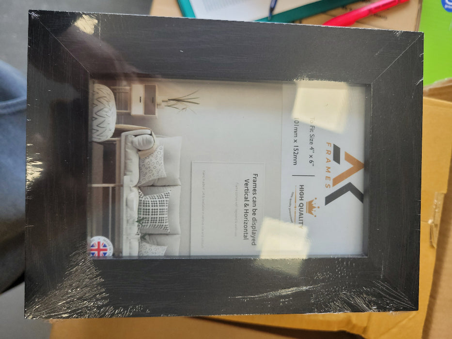 NDS 6x4 Black Photo Frame