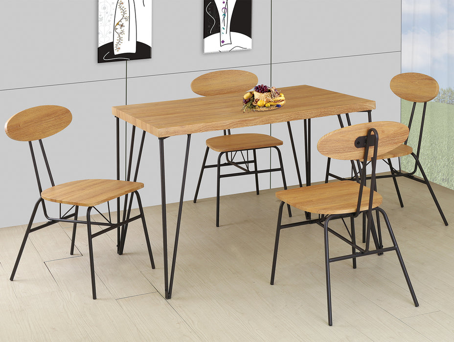 Tangier Dining Set - Natural Wood