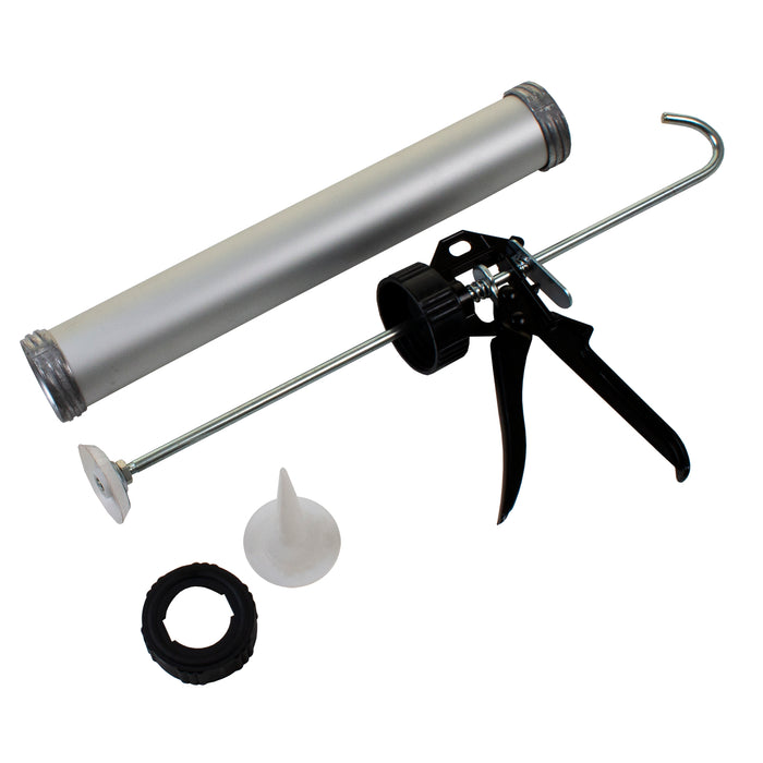 Silver 600ml Sausage Caulking Gun