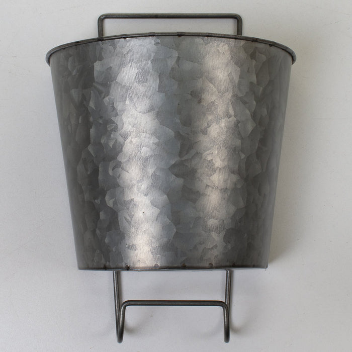 Galvanised Hanging Bucket Planters