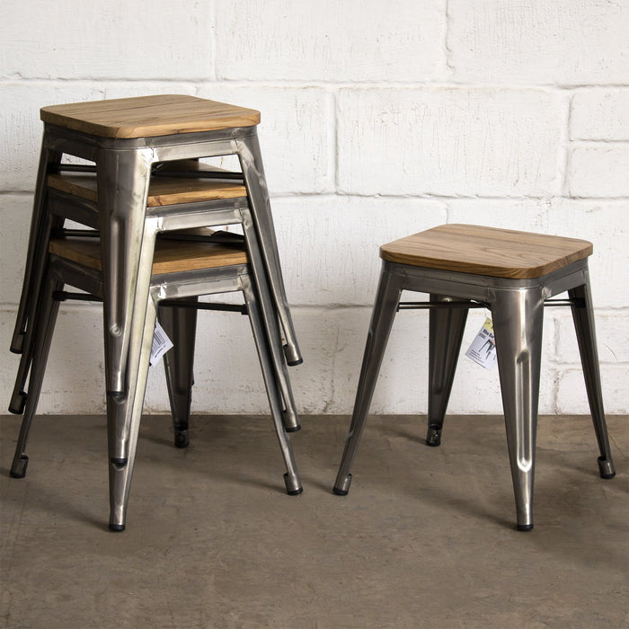 Rho Bar Stool - Steel