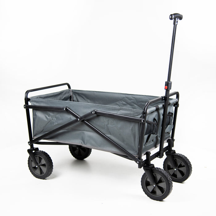 Extra Large Foldable Garden Cart - Grey