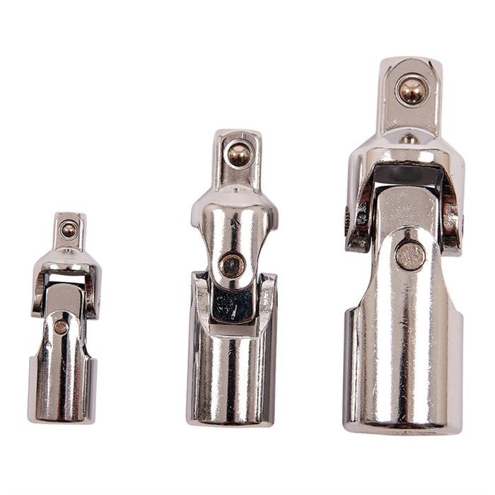 Universal Joints set 1/4", 3/8" & 1/2"