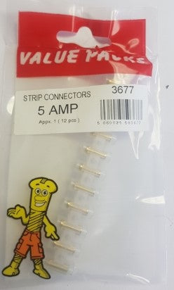 5 Amp 12pcs Strip Connectors 1pc