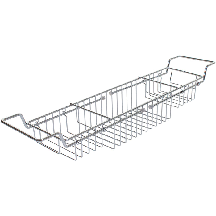 Chrome Extending Bath Rack
