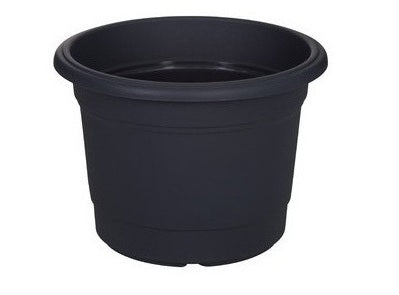 Round Milano Planter Black