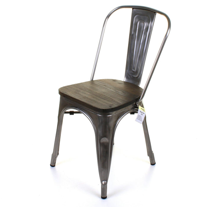 Tolix Style Roma  Chair - Steel