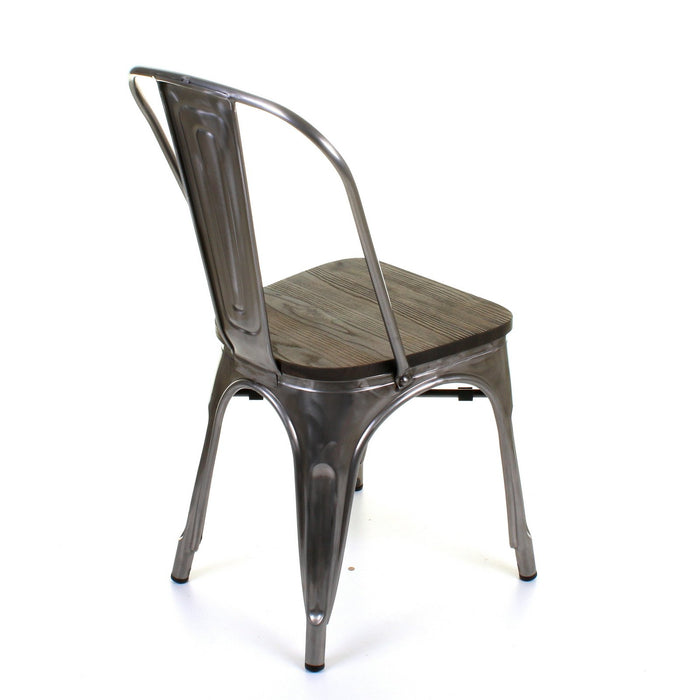 Tolix Style Roma  Chair - Steel