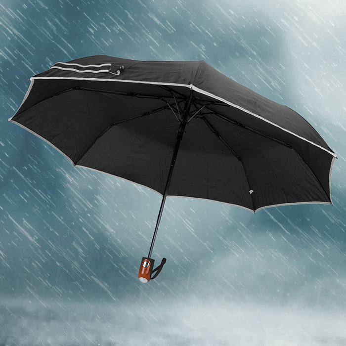 Wind Proof 55cm Umbrella - Black