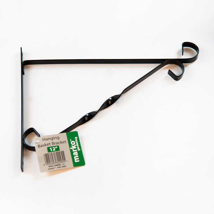 12" Hanging Basket Bracket