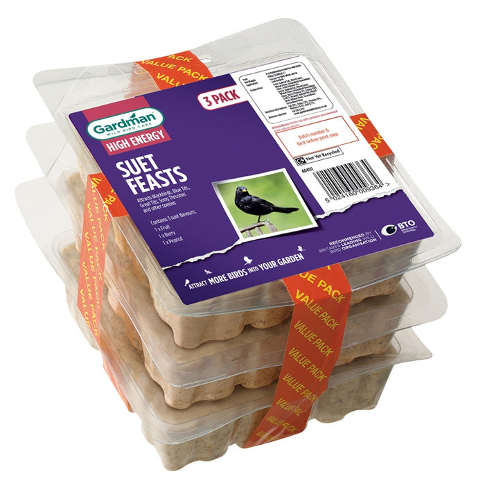 Suet Feasts 3pc
