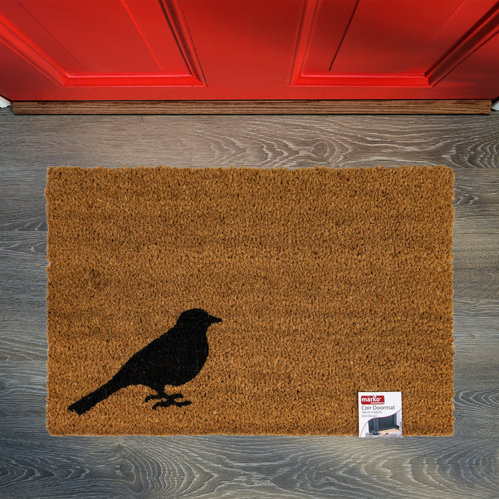 Coir Doormat - Bird Design