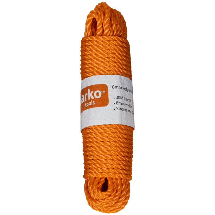 Polyethylene Orange Rope 8mm