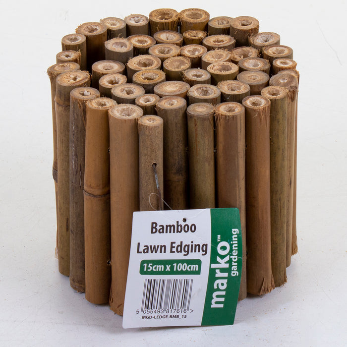 15cm x 100cm Bamboo Edging