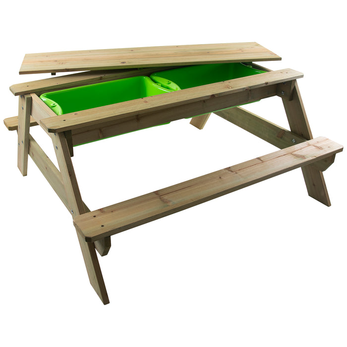 Childrens Bench with Sand Table