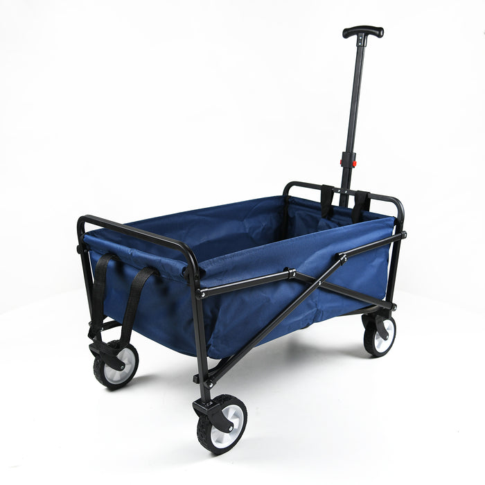 Large Foldable Garden Cart - Navy