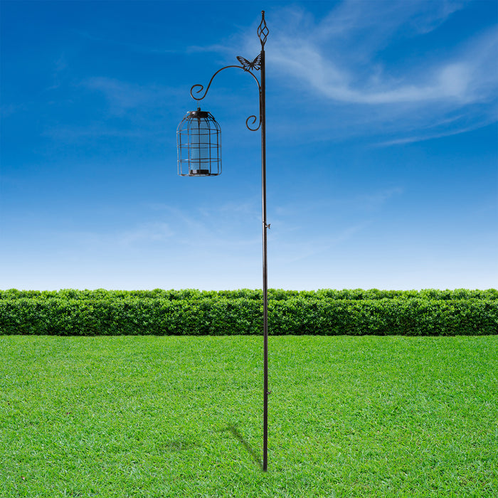 Bird Feeder with Metal Stake Stand