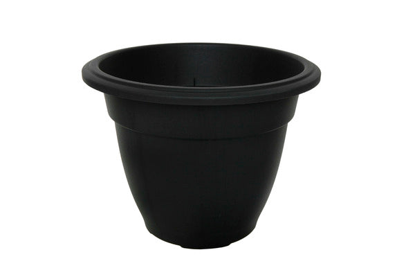 Round Bell Planter Black